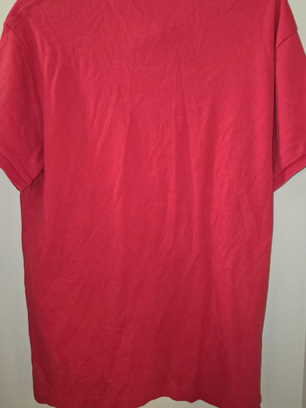 Ralph Lauren Red Polo with Navy Pony